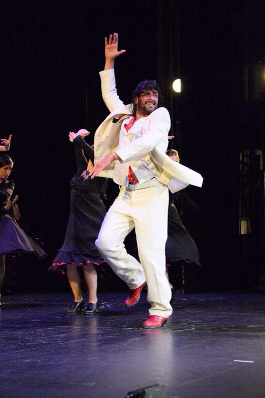 Imagen del espectáculo en el que el bailaor es protagonista. Foto: Web Oficial de Rafael Amargo