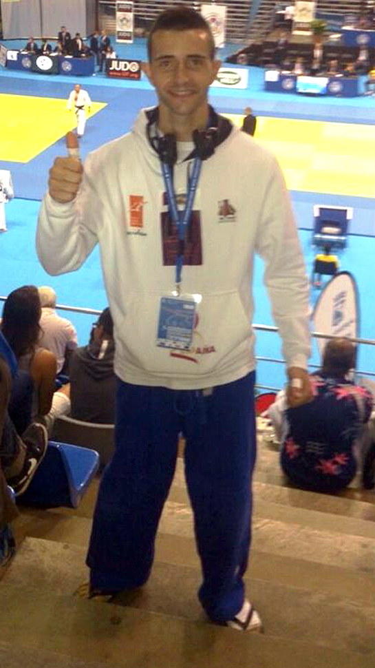 Juan Pedro Titos, de Atarfe, del CD Judo Atarfe. Foto: Web de Acidesa