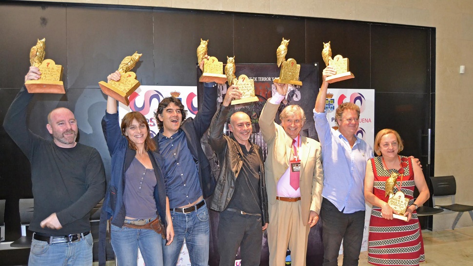 Ganadores del Festival de Cine de Terror y Fantástico. Foto: aG