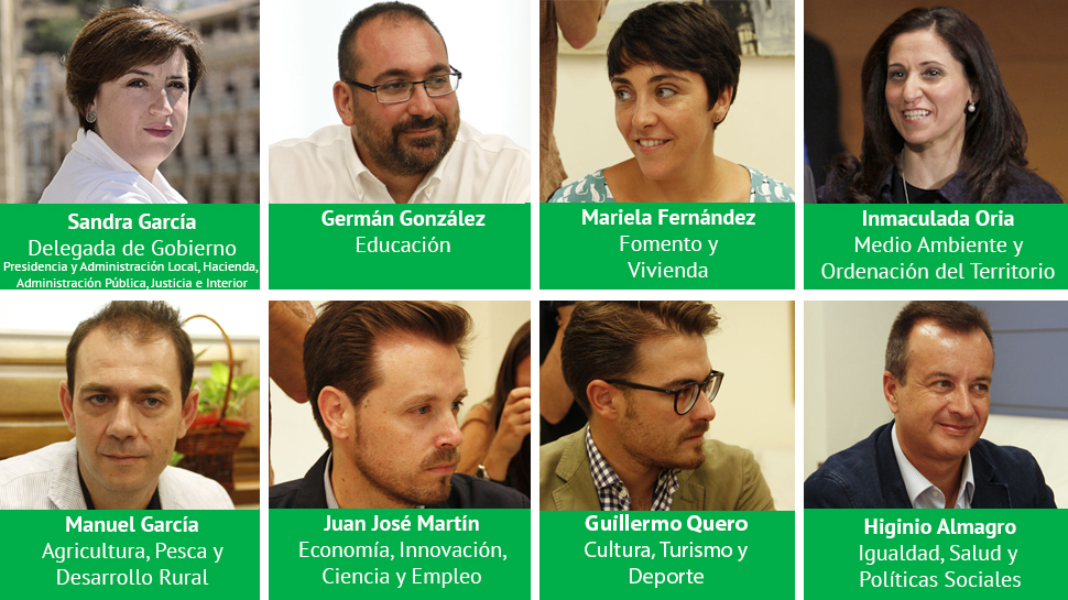 Delegados Junta de Andalucía Granada Diciembre 2015