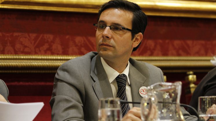 El portavoz socialista, Francisco Cuenca. Foto: Álex Cámara