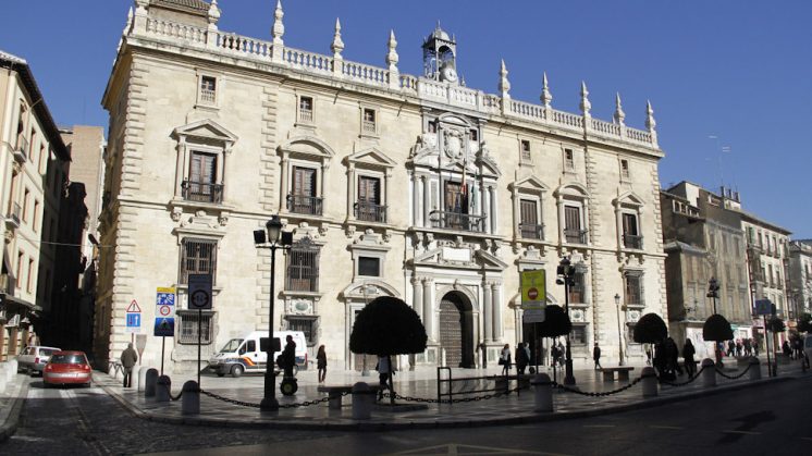 La Real Chancillería es sede del TSJA en Granada. Foto: Álex Cámara