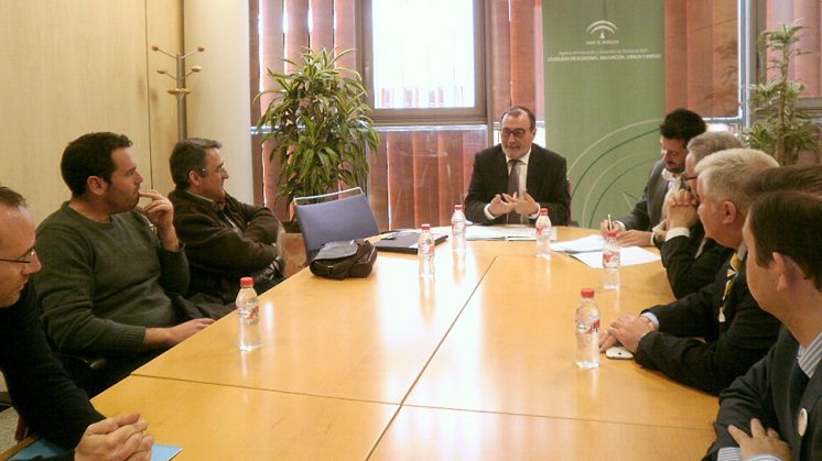 Reunión del delegado de Economía. Foto: Junta de Andalucía