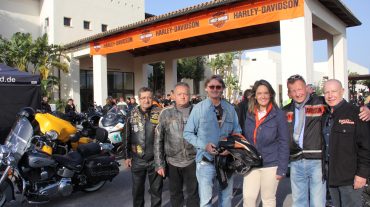 Motril da la salida a la caravana de Harley Davidson que recorrerá la provincia