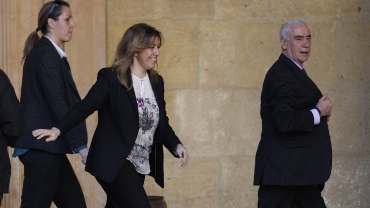 La presidenta de la Junta de Andalucía, Susana Díaz. Foto: Álex Cámara