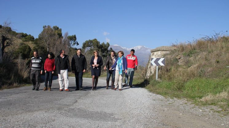 El servicio de Carreteras de la Diputación Provincial arreglará la carretera GR-3424 entre Los Guájares y Pinos del Valle