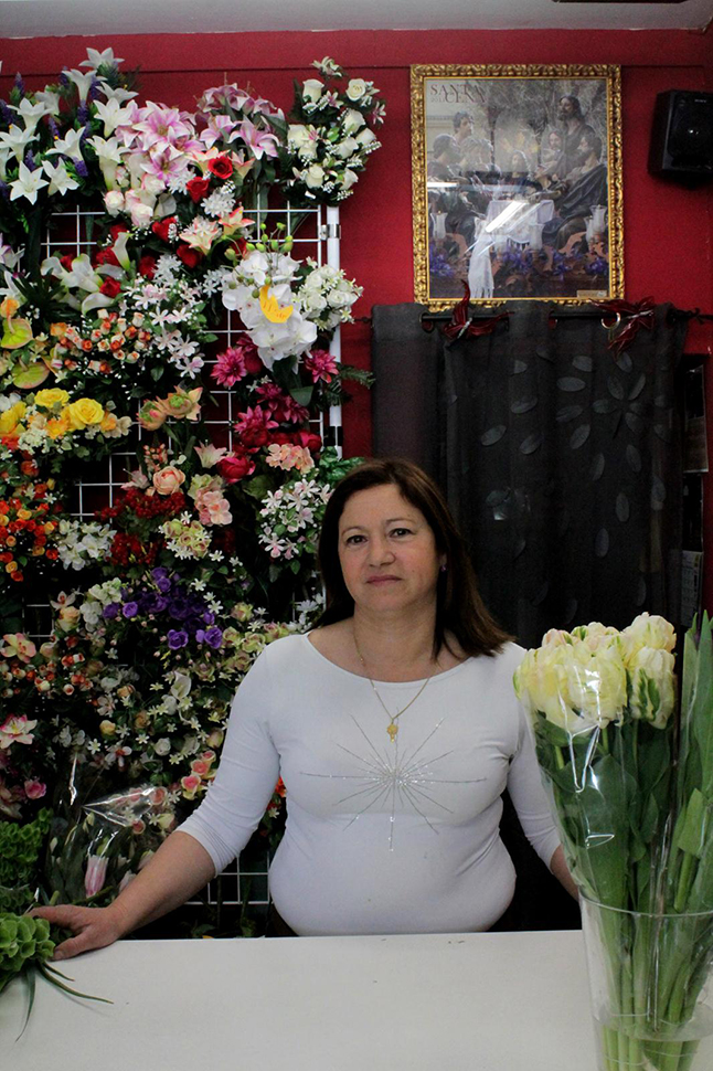 flores SS. Pilar Martín Saéz deTejada, dueña floristería Verdegal2