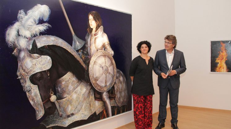 El Palacio Condes de Gabia se adentra en las ensoñaciones de la pintura de Leonor Solans