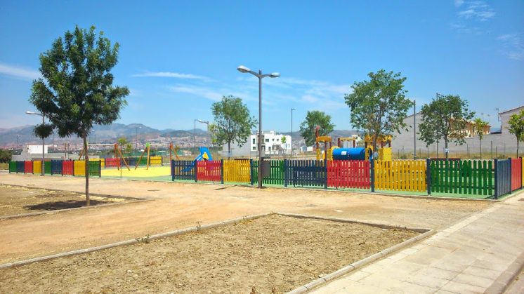 El carril bici y el 'pipi-can' serán las próximas instalaciones de este parque. Foto: AAVV Nueva Churriana