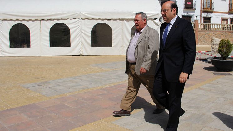 Sebastián Pérez ha visitado este municipio “estratégico de la provincia” por sus posibilidades de futuro