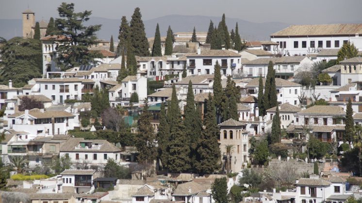 Vista del barrio del Albaicín. Foto: Álex Cámara