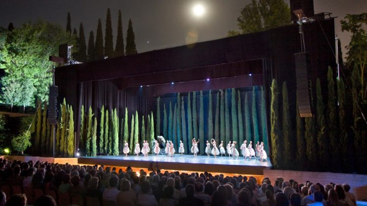     El Generalife será escenario de varios espectáculos para el Festival. Foto: Festival de Música y Danza