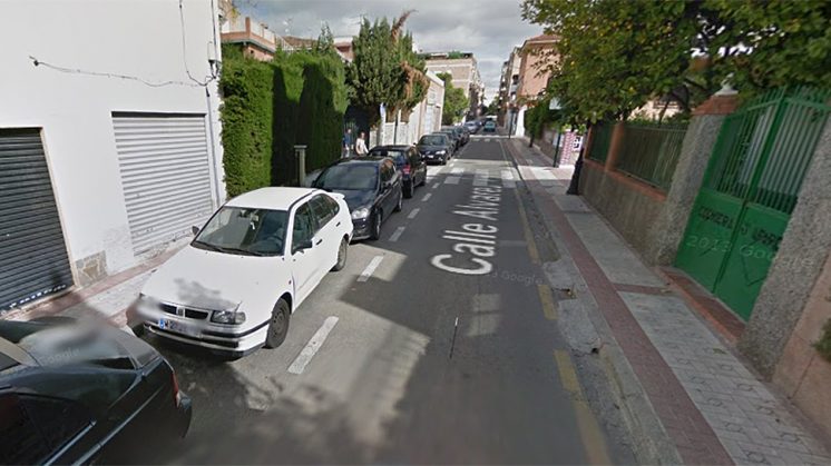 Los hechos ocurrieron en la calle Álvarez Pelayo de la capital. Imagen de Google