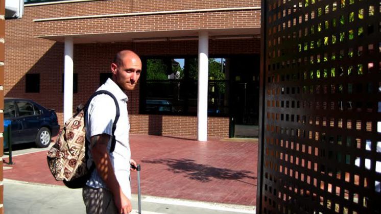 Carlos en su entrada a prisión. Foto: aG