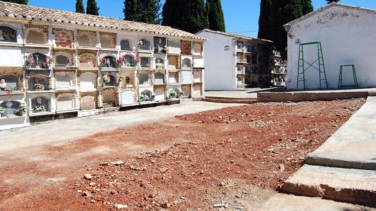 El cementerio, con los trabajos concluidos. Foto: AG
