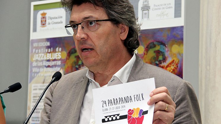José Torrente, en su comparecencia ante los periodistas. Foto: Dipgra
