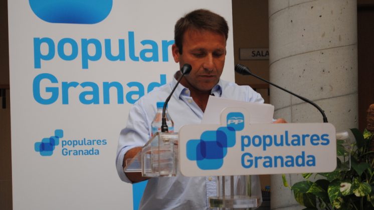 José Luis Ros durante el Congreso del PP de Otura. Foto: aG