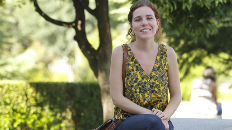 Ana Villaverde fue candidata de Podemos en las pasadas elecciones Europeas. Foto: Álex Cámara
