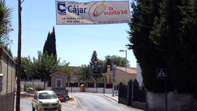 La Vuelta pasará por Cájar, entre otras localidades del 'Cinturón'. Foto: José Miguel Olivencia