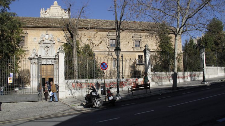 El Hospital Real, sede de la Universidad de Granada y su rectorado. Foto: Álex Cámara
