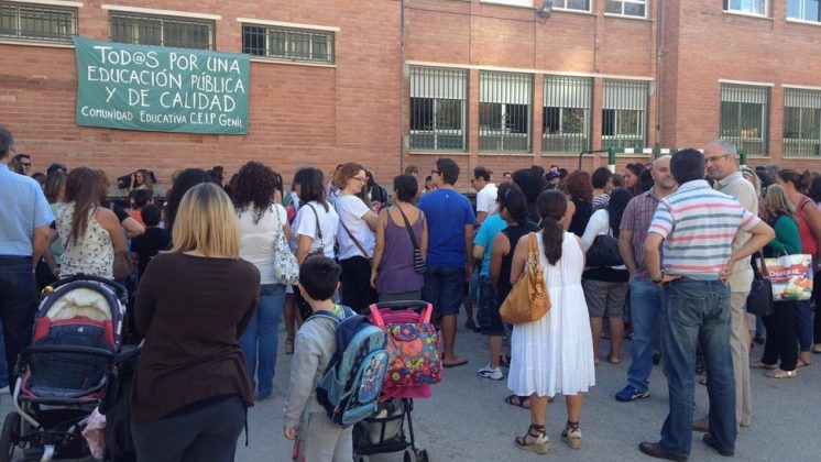 91.343 niños han comenzado hoy el nuevo curso escolar en toda la provincia de Granada. Foto: L.F.R.