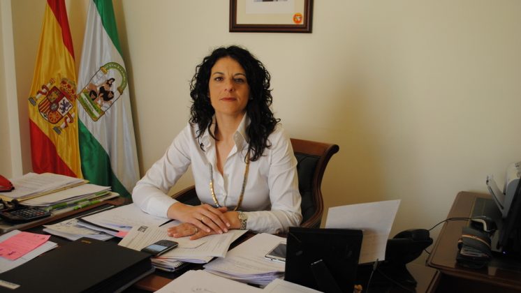 La alcaldesa de Otura, Lola Plata. Foto: aG
