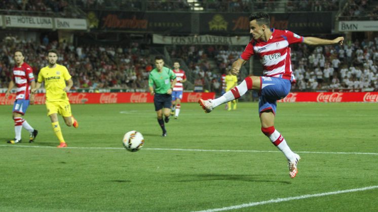 Juan Carlos jugó cedido en el Granada la pasada temporada. Foto: Álex Cámara