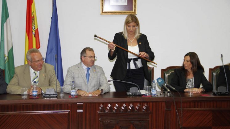 Inmaculada Hernández se ha convertido en nueva alcaldesa en La Zubia. Foto: Álex Cámara