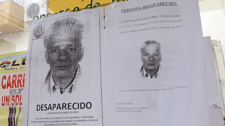 A.R.A., de 65 años y vecino de Santa Fe, permanece desaparecido desde el pasado 26 de octubre. Foto: aG