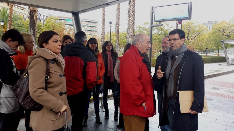 El PSOE apoya a los vecinos del Violón y exige al alcalde una solución al ruido y caos por la LAC