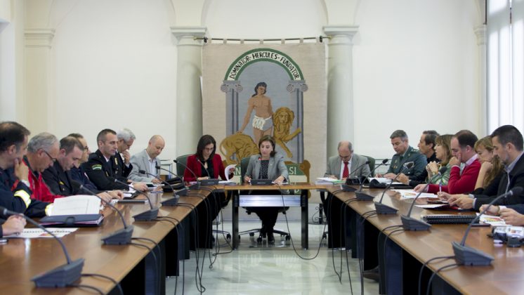 El encuentro se ha celebrado este martes en la Junta. Foto: Alberto Franco