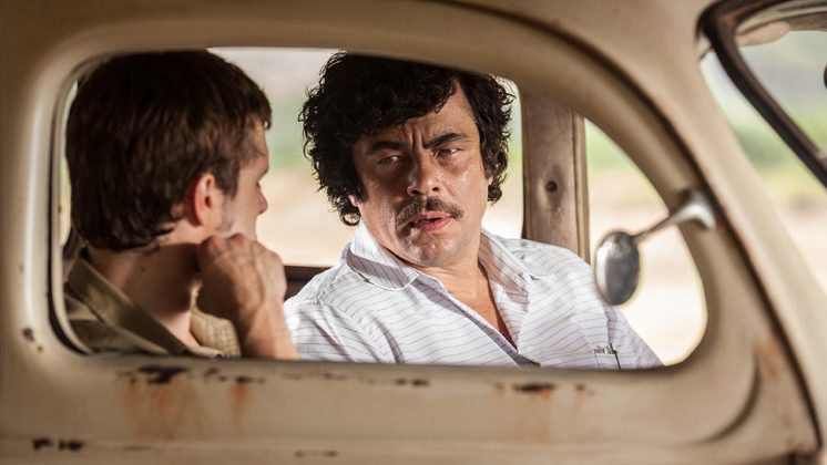 Benicio del Toro como Pablo Escobar. Foto: The Playlist.