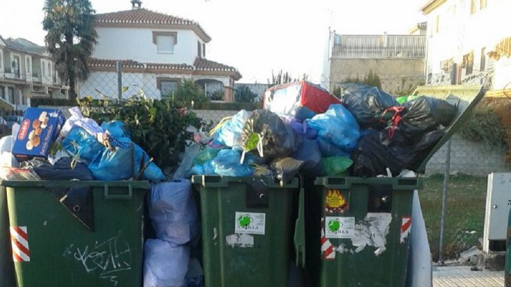 El PP de Peligros denuncia las deficiencias del servicio de recogida de basura