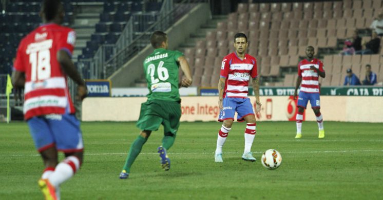 El jugador del Granada CF Javi Márquez, durante un partido. Foto: Álex Cámara