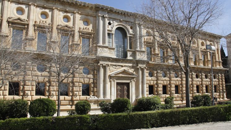 El Palacio de Carlos V acoge el Museo de Bellas Artes de Granada. Foto: Álex Cámara