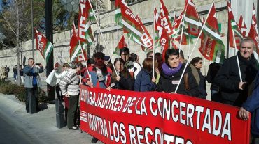 Los profesores de Enseñanza Concertada secundan la huelga por la equiparación salarial