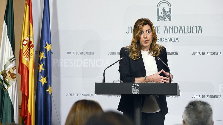 La presidenta de la Junta de Andalucía y secretaria general del PSOE-A, Susana Díaz. Foto: aG