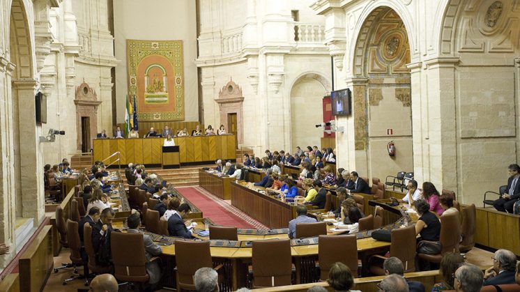 Imagen de archivo del Parlamento de Andalucía. Foto: Junta de Andalucía