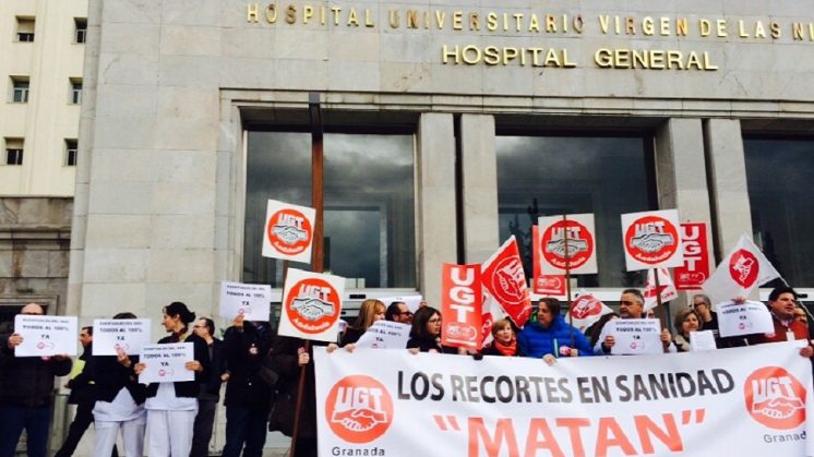 UGT denuncia que la Junta incumple su promesa a los trabajadores eventuales del SAS