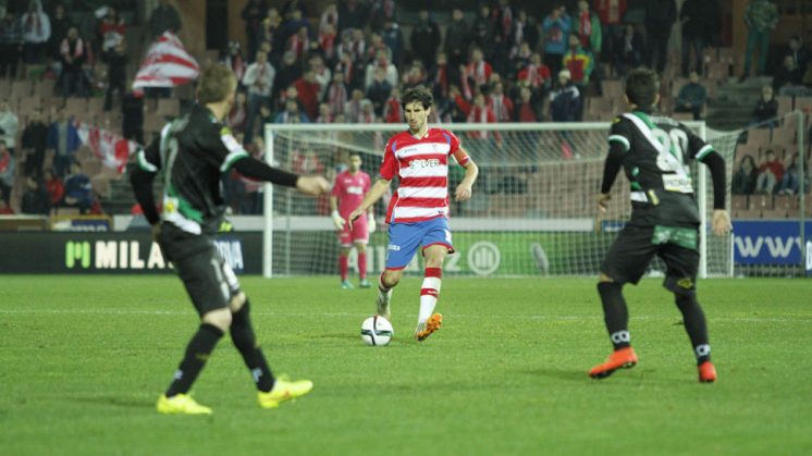 El Granada ganó al Córdoba en el partido entre ambos esta temporada en Copa del Rey . Foto: Álex Cámara