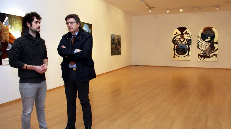 Los Himnos y Lamentos del joven artista Santiago Torres López llegan al Palacio Condes de Gabia