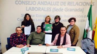 UGT firma en el Sercla un acuerdo que mejora las condiciones laborales de la plantilla de Peligros Atiende