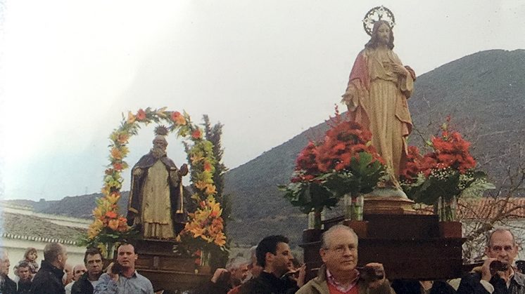Imagen de la procesión de San Antón de años anteriores. Foto: Programa de fiestas 