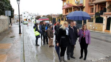 Diputación ejecuta obras en la carretera que une Cúllar Vega con Las Gabias