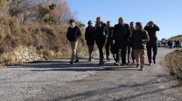 En las obras de la carretera que une El Pinar con Los Guájares se prevé una inversión de 1,2 millones de euros