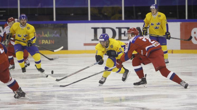 Rusia ha vencido a la selección sueca por 5 a 1.  Foto: Álex Cámara
