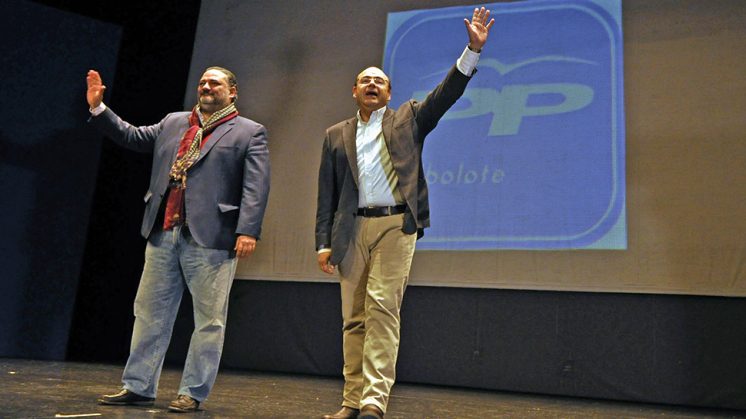 El presidente provincial del PP ha respaldado a Pablo García como aspirante en Albolote. Foto: aG