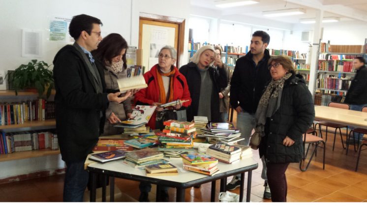 Francisco Cuenca se ha comprometido a "reabrir" la Biblioteca de las Palomas. Foto: aG