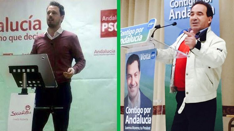Juanjo Martín y Vicente Valero, durante esta campaña. Fotos extraídas de sus respectivas redes sociales