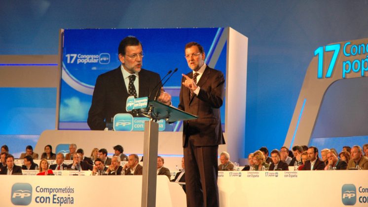 Mariano Rajoy, durante el XIII Congreso Regional del PP-A en Granada. Foto: PP de Granada